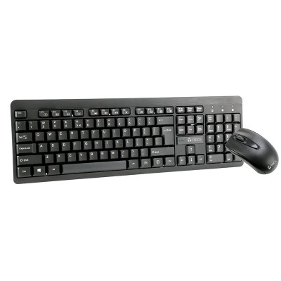 Kit Inalámbrico Multimendia Teclado + Mouse TE-4061N, 2.4GHz, Receptor nano USB, Negro.