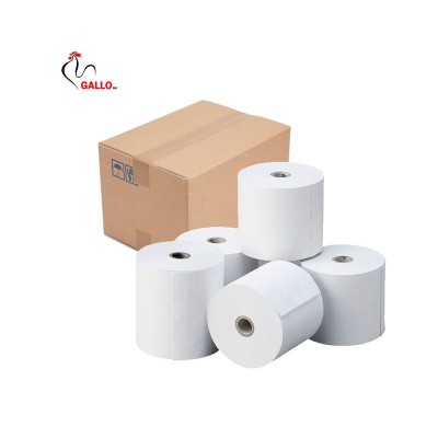 Rollo de Papel Contómetro Térmico GALLO 80mm x 83m, 48 gramos