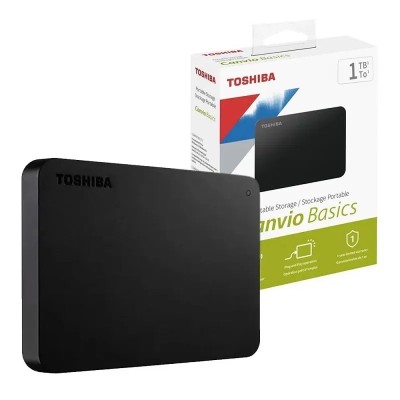 DISCO DURO TOSHIBA CANVIO BASIC 1TB BLACK