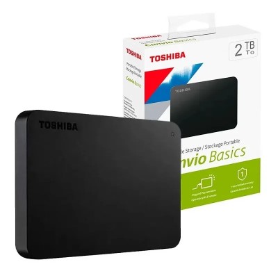 DISCO DURO TOSHIBA CANVIO BASIC 2TB BLACK