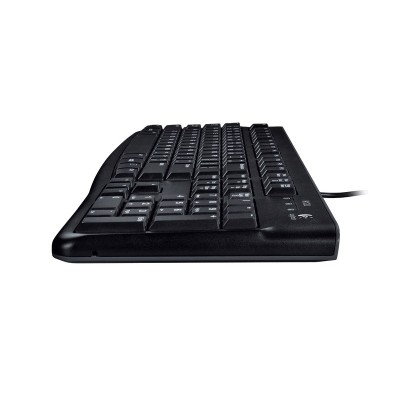 Kit Teclado y Mouse Logitech MK120, Alámbrico USB, Diseño Resistente, Negro