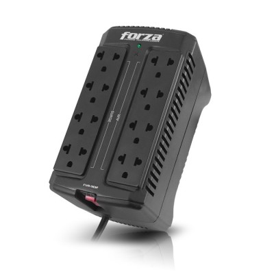 Estabilizador Forza FVR-902 900VA /450W 220V 8 Tomas