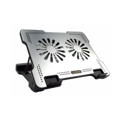 Cooler Idock N10-2 OFFICE /2Vent / 4 pt USB / 5 niveles/ LED AZUL/ 12" a 15.6"
