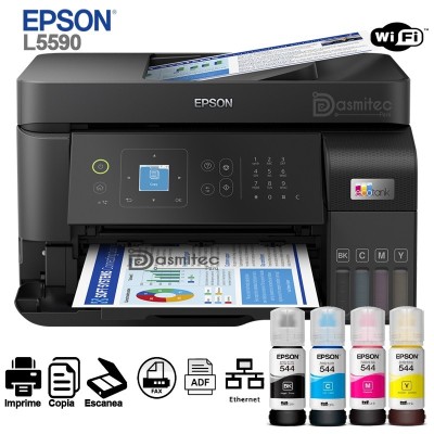 Impresora Epson Multifuncional EcoTank L5590 WIF ADF C11CK57303