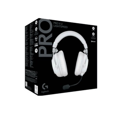 Audifonos Logitech PRO X 2 LIGHTSPEED Inalambrico White