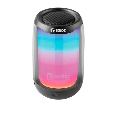 Parlante Teros, TE-6043N, Bluetooth, 5W, 1200mAh, Negro