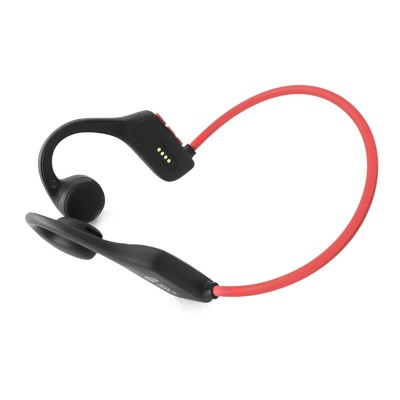 Audífono de conducción de aire Teros TE-8078R, Rojo y Gris