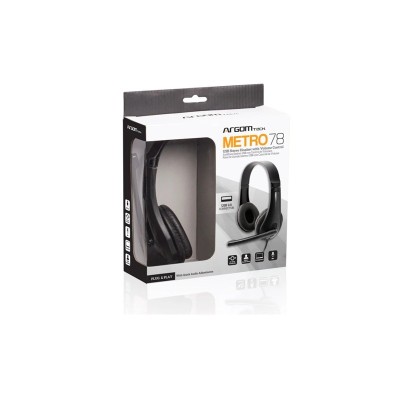 Auriculares Argom Tech METRO 78 Estéreo USB ARG-HS