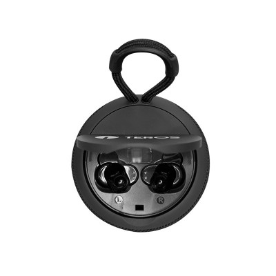 Parlante y Audífono 2 en 1 Teros, TE-6033N, Bluetooth, 5W, 1200mAh, Negro