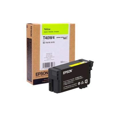 Tinta Epson T40W420 [T40W4] SureColor SC-T2170 / SC-T3170 / SC-T3170M / SC-T5170 / SC-T5170M Amarillo (50 ml)