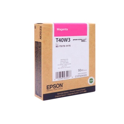 Tinta Epson T40W320 [T40W3] SureColor SC-T2170 / SC-T3170 / SC-T3170M / SC-T5170 / SC-T5170M Magenta (50 ml)