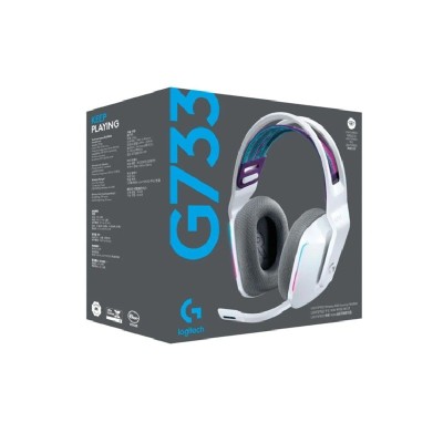 Audifono Gaming Logitech G733 Lightspeed White