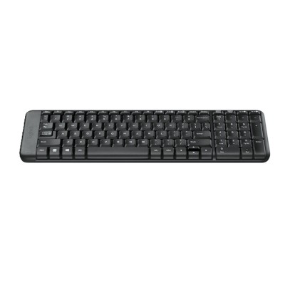 Kit de Teclado y Mouse Logitech MK220 Inalambrico Black