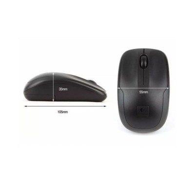 Kit de Teclado y Mouse Logitech MK220 Inalambrico Black