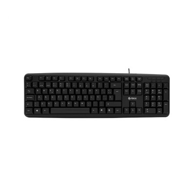 Combo Teros Teclado + Mouse Alambrico Black