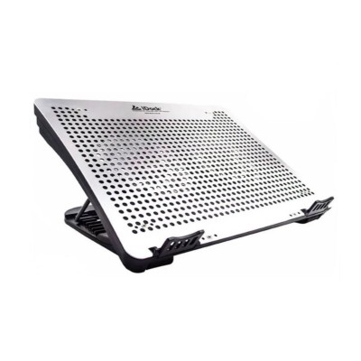 Cooler Idock N1-4 ULTIMA ZODIAC / 2Vent / 4 pt USB / 8 niveles/ LED AZUL/ 12" a 17"