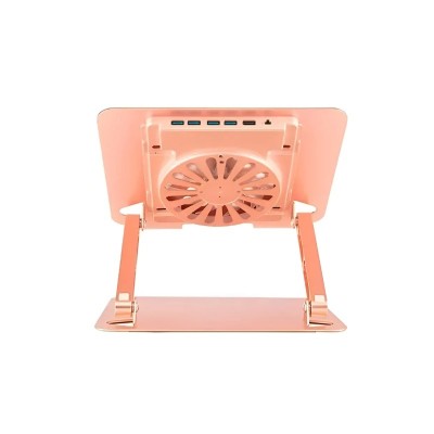 SOPORTE CON VENTILADOR DIAMOND I50 3.0 IDOCK USB PINK