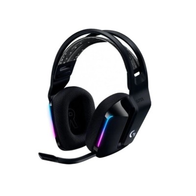 Audifono Gaming Logitech G733, Inalámbrico LIGHTSPEED, RGB, Negro - 981-000863