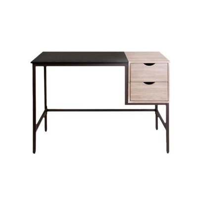 Mesa de Escritorio Xtech XTF-CD457, Con 2 Cajones y Estructura de Acero, Color Marrón Spice