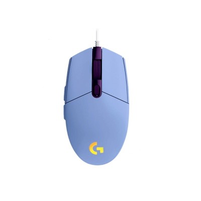 Logitech Mouse G203 Gaming LightSync Lilac