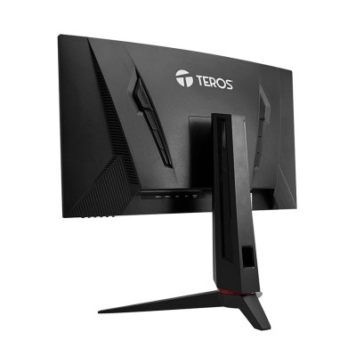 Monitor curvo TEROS TE-2767G, 27" QHD VA, 180 Hz, 1 ms, HDMI, DP, PIVOT
