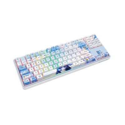 Teclado Redragon STAR BLADE RGB-PRO WirelessEnglish K707AK BLUE ANIME