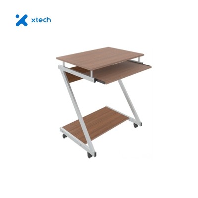 Escritorio Gaming Xtech XTF-CD193, Estructura en Z, Roble (Mesa para PC/Laptop)