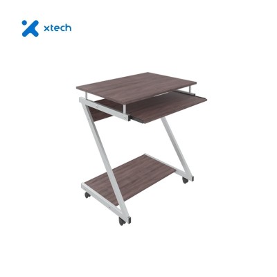 Escritorio Gaming Xtech XTF-CD194, Estructura en Z, Ébano (Mesa para PC/Laptop)