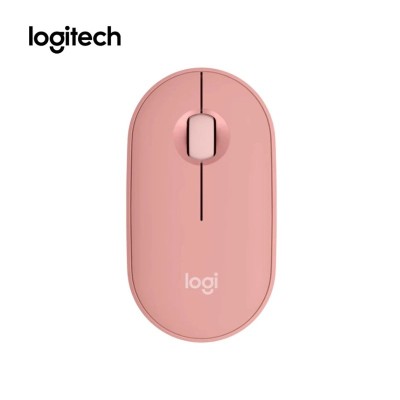 Mouse Logitech PEBBLE 2 M350S, Inalámbrico/Bluetooth, Rose - 910-007048