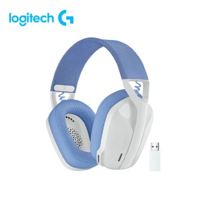 Audífono Gaming Logitech G435, Inalámbrico LIGHTSPEED, Ligero, Blanco - 981-001073
