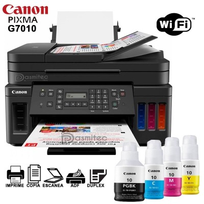 Impresora Canon Pixma G7010 Multif. Duplex ADF WiFi