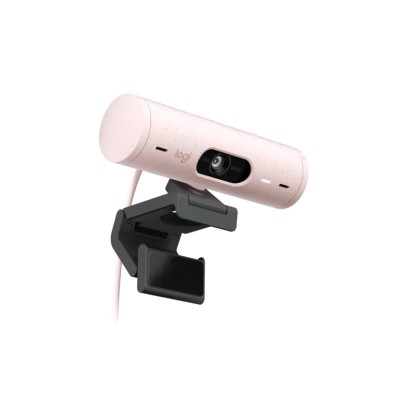 CAMARA LOGITECH BRIO 500 FHD 1080P USB-C ROSE