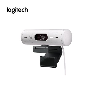 CAMARA LOGITECH BRIO 500 FHD 1080P USB-C WHITE