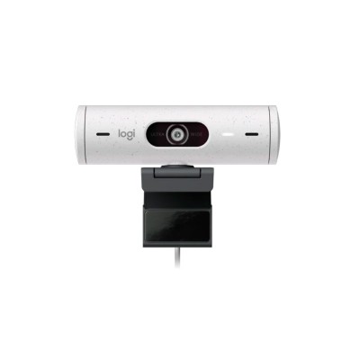 CAMARA LOGITECH BRIO 500 FHD 1080P USB-C WHITE
