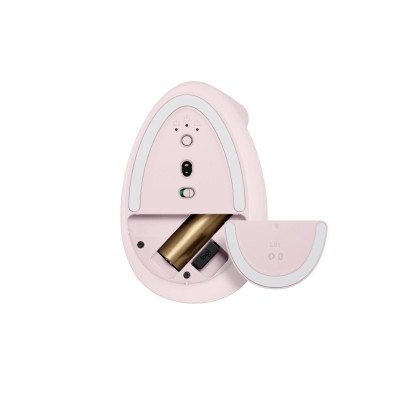 MOUSE LOGITECH LIFT VERTICAL WIRELESS/BT ROSE