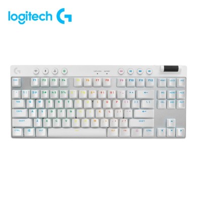 TECLADO LOGITECH PRO X LIGHTSPEED USB WHITE