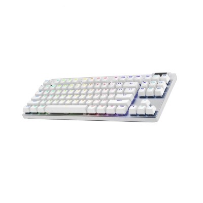 TECLADO LOGITECH PRO X LIGHTSPEED USB WHITE