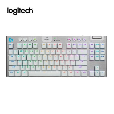 TECLADO LOGITECH G915 X TKL LIGHTSPEED/BT LIGHTSYNC RGB/KEYCONTROL WHITE