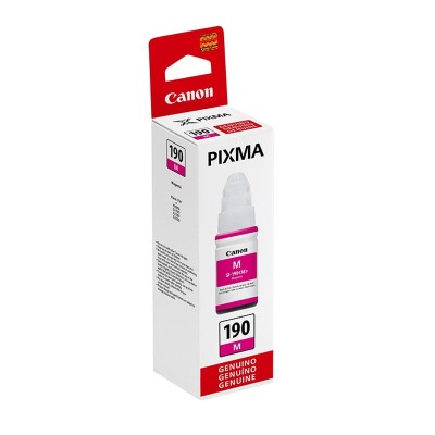 Botella de Tinta Canon GI-190M Magenta 70ml