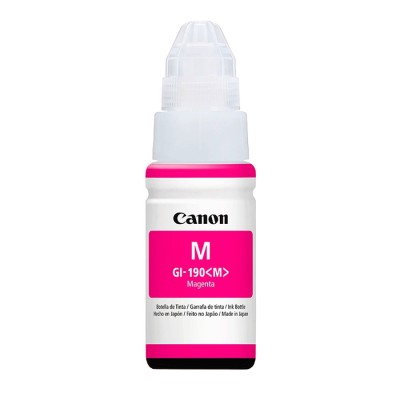 Botella de Tinta Canon GI-190M Magenta 70ml
