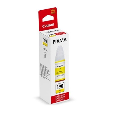 Botella de Tinta Canon GI-190Y Amarillo