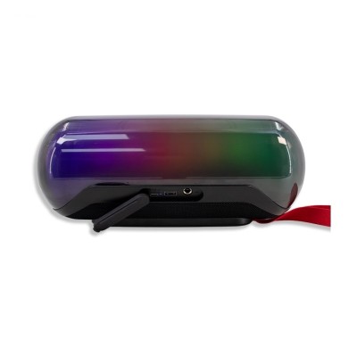 Parlante Inalámbrico Teros TE-6047N, 20W, BT: 5.3, Iluminación RGB, Color Negro