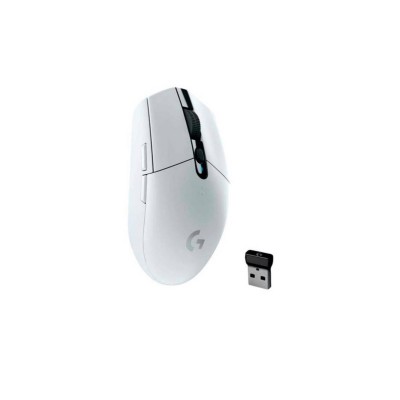 Mouse Gaming Logitech G305 LIGHTSPEED, Inalámbrico, Blanco - 910-005289