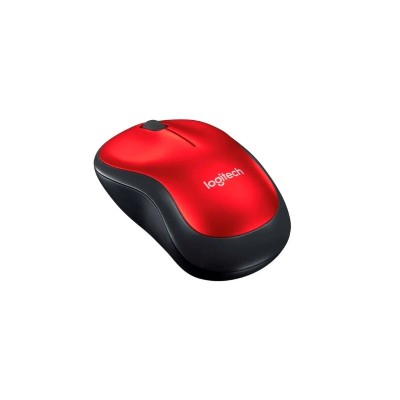 MOUSE LOGITECH M185 WIRELESS RED