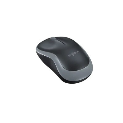 MOUSE LOGITECH M185 WIRELESS BLACK/SILVER