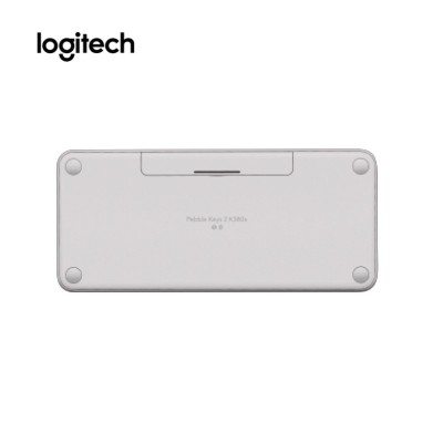 TECLADO LOGITECH PEBBLE 2 K380S WIRELESS/BLUETOOTH WHITE