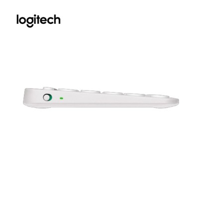 TECLADO LOGITECH PEBBLE 2 K380S WIRELESS/BLUETOOTH WHITE