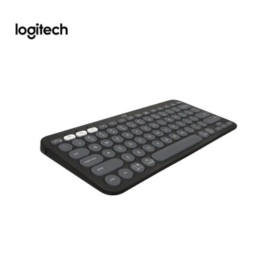 TECLADO LOGITECH PEBBLE 2 K380S WIRELESS/BLUETOOTH GRAFITO