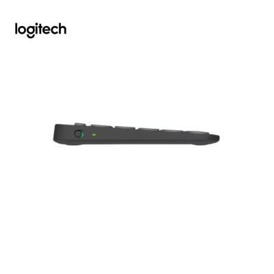 TECLADO LOGITECH PEBBLE 2 K380S WIRELESS/BLUETOOTH GRAFITO