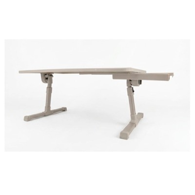 Mesa portatil mediana color gris